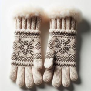 Guantes de Invierno con Lana Merino de Suavidad Superior para Manos Cálidas y Sensibles, con Pantalla Táctil a Rayas - Product Image 6