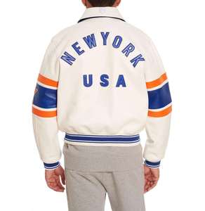 Customized Casual Wear <b>Men's</b> Varsity <b>Jackets</b> with Stand Collar Premium Quality <b>Men</b> <b>Baseball</b> <b>Jacket</b> Available in Different Colors - Product Image 6