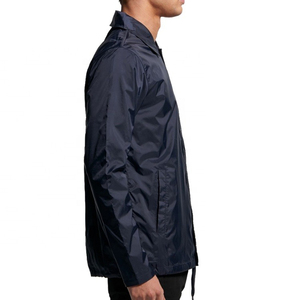 Veste d'coach légère et solide pour homme, confortable, de couleur noire, de fabrication AL BUROOJ IMPEX Pakistan - Product Image 5