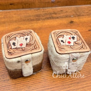 Nouvel arrivage de mini organiseur de bijoux de voyage en cuir de vachette usiné à la main en gros boîte à bagues portable pour femmes, parfaite pour offrir - Product Image 1