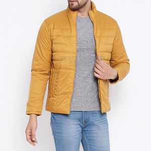 Vente en gros de vêtements de plein air veste bouffante pour hommes avec logo personnalisé conception grande taille hiver écologique respirant - Product Image 5
