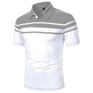 Polo hommes vêtements décontractés polos vente chaude nouveau Design Logo personnalisé couleur unie respirant polos pour hommes respirant - Product Image 4