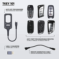 Upgrade Version THINKCAR Tkey 101 GL Universal Car Key Programmer Tool with 6 Remote Keys