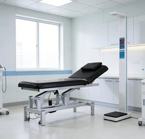 Fauteuil de massage électrique réglable en cuir synthétique moderne pour salon de beauté, <span class=keywords><strong>spa</strong></span>, tatouage, avec 2 moteurs - Product Image 3