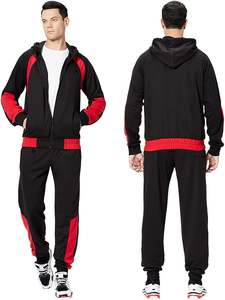 SUDADERO de algodón 100%, conjunto ligero con capucha, cierre de cordón, invierno, ecológico, lavado a la piedra, estampado de diamantes de imitación adornados - Product Image 3