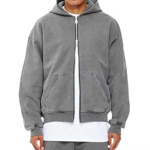 เสื้อมีฮู้ดสำหรับผู้ชายผ้าคอตตอนซักแบบวินเทจขนาดใหญ่พิเศษพิมพ์ลายดิจิตอลสำหรับฤดูหนาว100% - Product Image 2