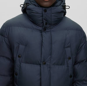 เสื้อแจ็คเก็ตพัฟเฟอร์ทรงเข้ารูปสั่งตัดพิเศษ เนื้อหนา อุ่นสบาย สกรีนโลโก้ได้ ใส่เที่ยวกลางแจ้ง คอตั้ง ซิป แฟชั่นสตรีท ฤดูใบไม้ร่วง - Product Image 3