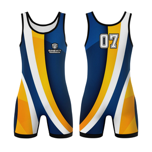 Maillots de lutte sans manches extensible léger respirant impression numérique Offre Spéciale nouveauté - Product Image 3