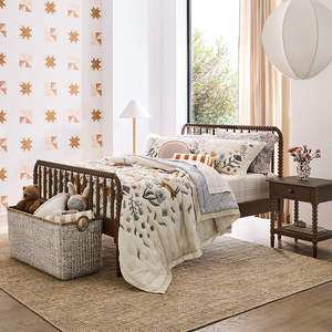 Cute White <b>Wicker</b> Large Toy Storage Bin with Rattan Handles, <b>Laundry</b> <b>Basket</b>, Eco-friendly Storage Container Made in Vietnam - Product Image 5