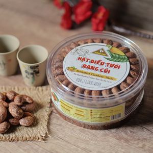 Groothandelsprijs Vietnam Cashewnoten W180 in 500g Ronde Geschenkverpakking V1 - Vietnam Fabrieksmerk Cashewnoten Verpakking - Product Image 5