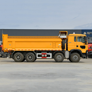 Benne basculante de grande capacité de roue du camion à benne basculante 8x4 12 de charge lourde pour le marché international de construction de carrière - Product Image 1