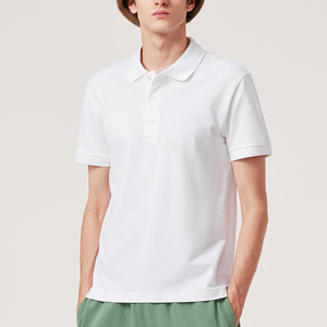 Camiseta Polo de Secado Rápido de Seda de Hielo con Diseño Estampado y Bordado con Logotipo Personalizado OEM, Camiseta Polo de Manga Corta Jacquard para Hombre - Product Image 2