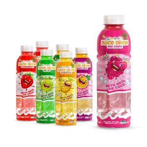 น้ำมะนาวซันสไมล์ 500 มล. พร้อมเนื้อมะพร้าว บรรจุขวดแก้ว ขายส่ง รับผลิตแบบ OEM แบรนด์ส่วนตัว ผลิตในเวียดนาม - Product Image 1