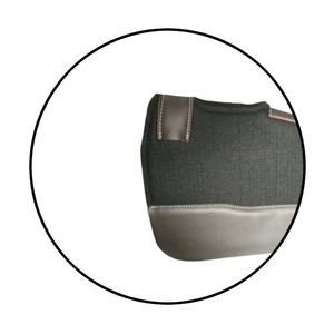 Tapis de selle en feutre de laine haute densité de qualité supérieure Confort et performance supérieurs avec doublure en tissu respirant pour l'équitation - Product Image 5