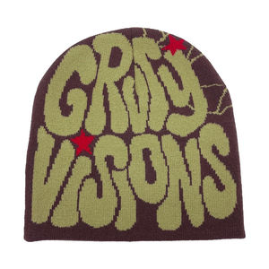 Chapeaux d'hiver, bonnets en gros, nouveau design, impression personnalisée, bonnets chauds, bonnets en tricot - Product Image 4