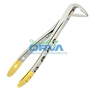 Pinzas de extracción de ortodoncia Dental de calidad superior Alicates de extracción de dientes de acero inoxidable Instrumentos quirúrgicos manuales CE - Product Image 6