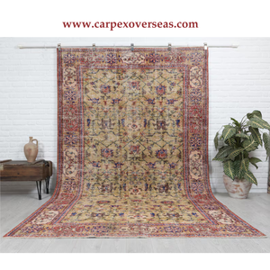 Tapis en fibres naturelles tissées en coton de haute qualité, belle texture en peluche résistant aux taches pour les couloirs, les hôtels, les salles de prière - Product Image 1