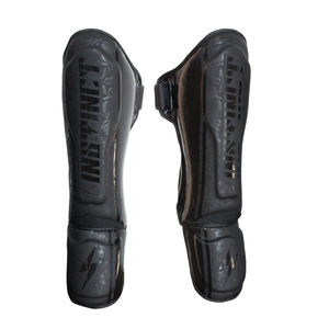 Équipement de boxe en cuir Skintex Hi Tec Xtreme MMA Shin-n-step de haute qualité en gros, protection des jambes et des pieds, sport professionnel - Product Image 1