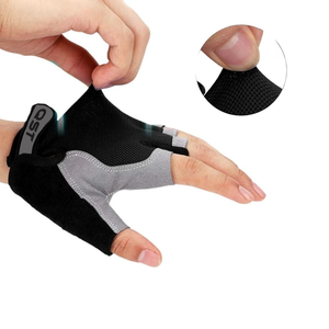 Gants de cyclisme respirants demi-doigt pour hommes femmes Sports de plein air gants de cyclisme de gymnastique gants d'équitation antidérapants avec Logo personnalisé - Product Image 4