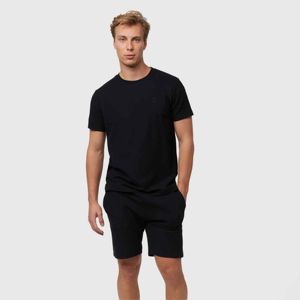 เสื้อยืดและกางเกงขาสั้นผ้าฝ้าย 100% ขายส่ง สำหรับผู้ชาย แบบหนา สไตล์ลำลอง สตรีทแวร์ รับสกรีนโลโก้ ระบายอากาศได้ดี แห้งเร็ว เป็นมิตรกับสิ่งแวดล้อม - Product Image 1