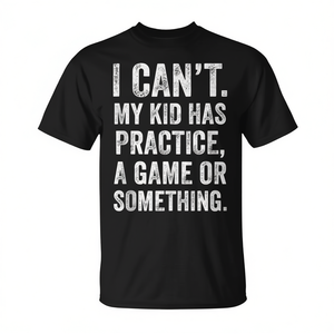 No puedo evitar que mi hijo haga ejercicio o juegue a algo, camiseta - Product Image 2