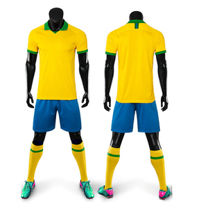 Dernier Maillot de Foot Personnalisé pour Adulte, Short Extensible Quadridirectionnel, Respirant, Séchage Rapide, Écologique, Design France, pour Équipes, 100% Coton - Product Image 1