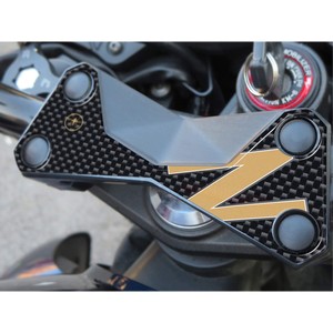 Protezione Forcella 3D Oro per Moto KAWASAKI Z750 Z1000 Z in Plastica ABS con Materiale in Lega di Alluminio Compatibile - Product Image 1