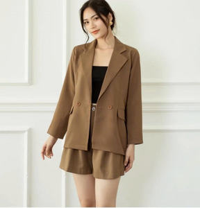 Blazer de mujer de manga larga de alta calidad estilo oficina 2025 - Product Image 2