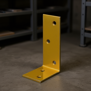 ชั้นวางของเหล็กชุบสังกะสีสีเหลือง GAH ขนาด 100x200x40 มม. วัสดุเหล็กฉาก - Product Image 3