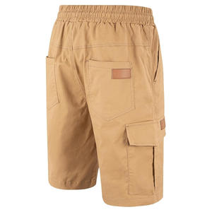 High Quality Men's Cargo <b>Shorts</b> Embroidered Solid Pattern Cotton Twill Knitted <b>Overall</b> Functional Pockets High Street - Product Image 3