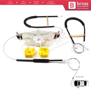 Kit de Reparación de Elevalunas BWR49 para Puerta Delantera Izquierda, Compatible con Golf MK4, Jetta, Bora, A4 1J, 4/5 Puertas, 1JM898461 - Product Image 4