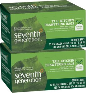 ถุงขยะแบบมีเชือกผูก รุ่นเจ็ด - 13 แกลลอน - 20 ใบ - 2 แพ็ค - Product Image 4