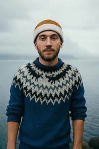 Gorros de Lana/Algodón Transpirables e Impermeables con Diseño Jacquard Unisex para Adultos, Servicio OEM, Venta al Por Mayor, Personalizados, Alta Calidad, Nuevo Diseño 2025 - Product Image 5