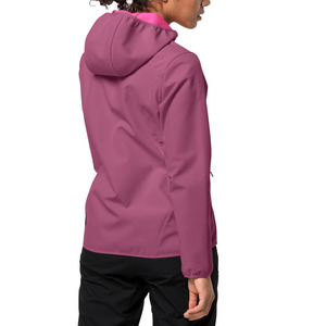 Chaqueta Impermeable con Capucha Fija de Estilo Casual de Primera Calidad para Mujer, Chaqueta Softshell para Invierno - Product Image 2