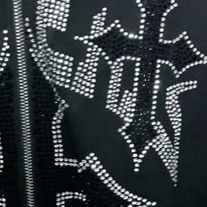 Sudadera con Capucha de Invierno para Hombre, Estilo Vintage, Gruesa, 400g, Bordada, con Cierre Frontal Completo y Pedrería, Venta al Por Mayor de Ropa Urbana de Calidad - Product Image 3