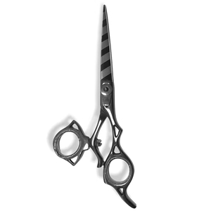 Tijeras de peluquería de calidad profesional que ofrecen un rendimiento afilado, un manejo ergonómico y un equilibrio perfecto para el trabajo diario en salones. - Product Image 1