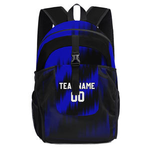 Sac à dos de sport décontracté personnalisable en gros Sac d'extérieur étanche à motif de lettres à la mode avec port USB - Product Image 5