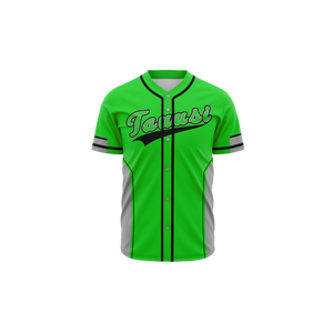 Maillots de baseball sublimés brodés imprimés en 3D avec logo personnalisé du fabricant Vêtements de sport respirants pour hommes Vêtements pour hommes Baseball - Product Image 1