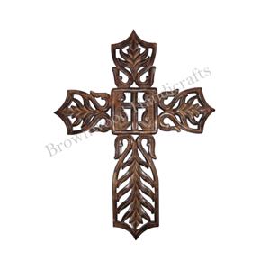 Decoración del hogar, vajilla, arte popular, decoración religiosa personalizada, adornos de madera, mascota, decoración cruzada religiosa de madera hecha a mano - Product Image 5