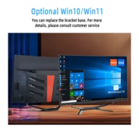 Computadora Todo en Uno de 24, 27 y 32 Pulgadas, Intel Core I7 I5 I3, 8 GB de RAM, SSD de 256 GB, Pantalla Curva LED HD de 1920*1080p, Monobloque