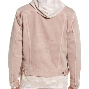 Vente à chaud veste en jean réversible de haute qualité pour hommes veste chaude confortable en polaire de qualité supérieure veste en jean pour hommes - Product Image 3