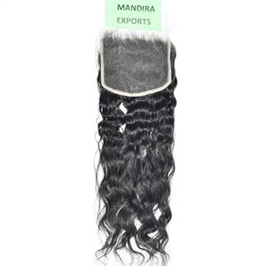 Extensiones de Cabello Vietnamita Virgen Remy 100% de Alta Calidad, Ondulado Natural Indio, Cierre HD 6*6, Estilos Ondulados, Cabello Humano - Product Image 1
