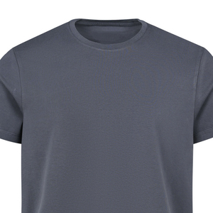 T-shirt pour homme de haute qualité 100% coton, écologique, respirant, logo personnalisable, nouveau modèle uni, col rond, 220 grammes - Product Image 2