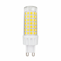 Ampoule LED suspendue en céramique G9 6W 650LM AC220-240V sans scintillement, à économie d'énergie, pour usage résidentiel, IRC>80, durée de vie 15000H