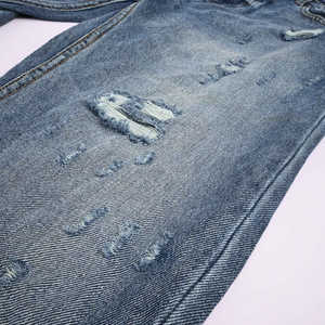 Men Wholesale Streetwear Party Breathable Spring Straight Fit Designer <b>Stretch</b> <b>Denim</b> Blue and Black Jeans - Product Image 6