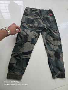 Pantalon Cargo Camouflage Décontracté Personnalisé pour Hommes Joggers en Coton/Spandex Streetwear Droit Pantalon Camouflage de Haute Qualité pour Hommes - Product Image 2