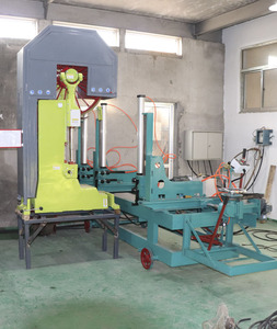 Holzschneidesägen Vertikale Bandsäge Mit Holzwagen - Product Image 2