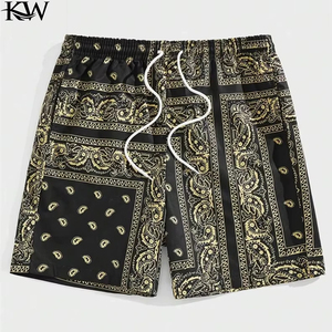 Shorts de bain pour hommes Summer Ohio, tissu respirant, séchage rapide, vêtements de vacances, coupe confortable, style élégant, shorts de plage pour usage extérieur 2025 - Product Image 5