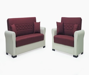 Bari Bán Chạy nhất chất lượng cao hiện đại phong cách bằng gỗ Inflatable vải bọc sofaed kinh tế sang trọng cắt futon sofa - Product Image 2