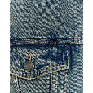 OEM Elegant <b>Womens</b> <b>Denim</b> <b>Jacket</b> With Turn Down Collar And Durable Stitching Perfect For Outdoor Activities And Travel Adventures - Product Image 2